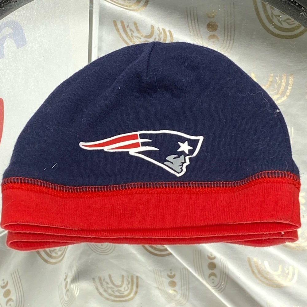 NFL Kids Beanie - Blue and Red Patriots